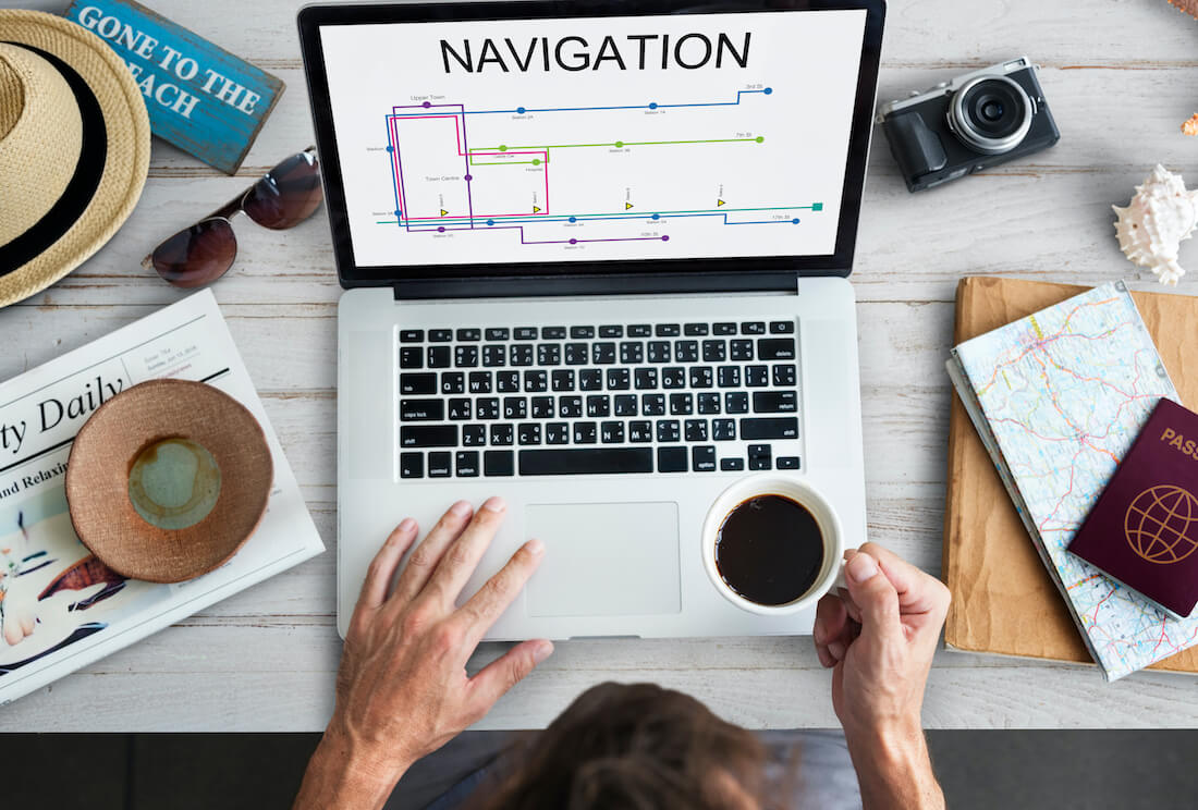 Navigazione intuitiva sul sito web