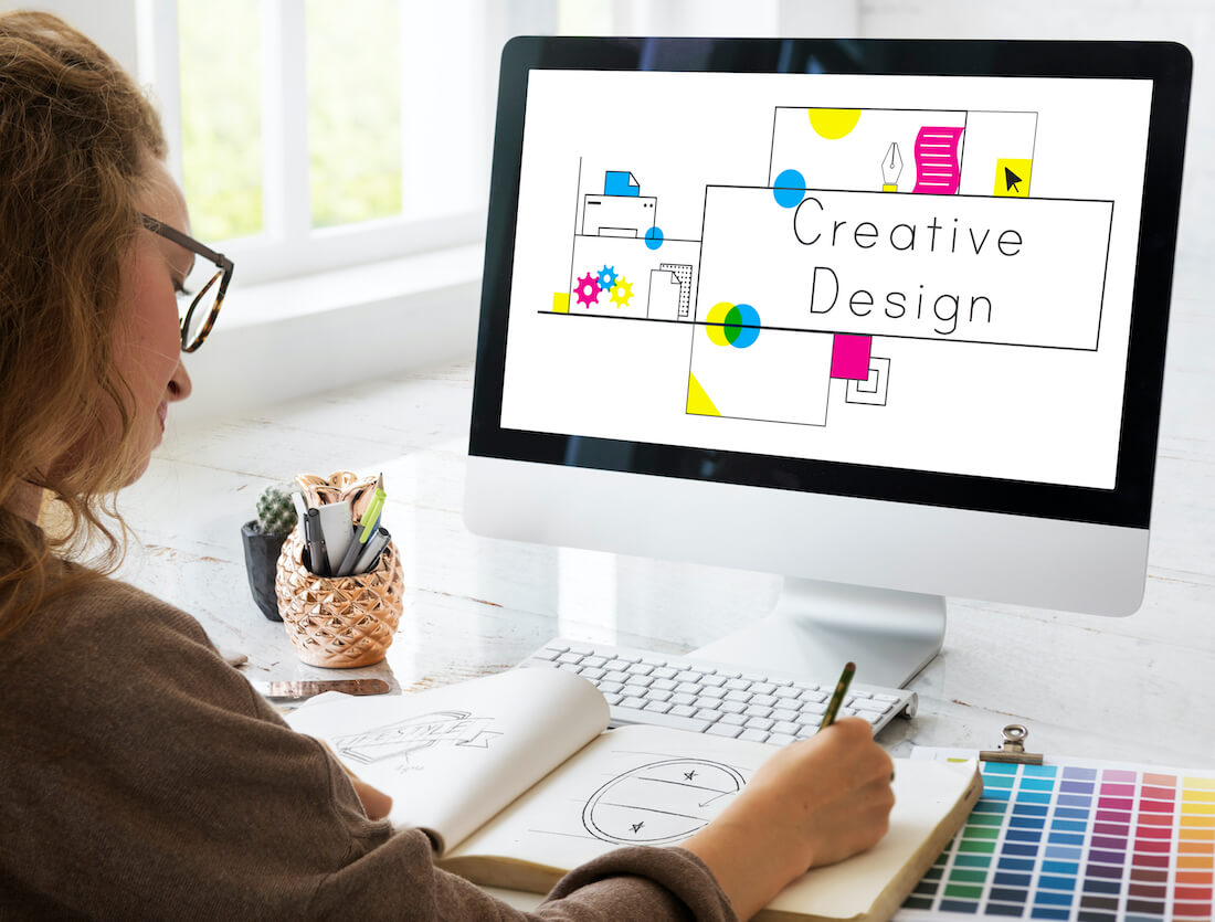 creare un design del sito professionale