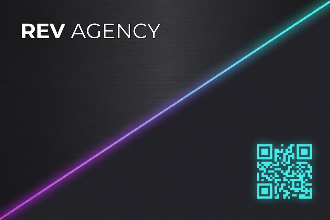Business card modello 1 Anteprima Business NFC card modello 1 RevAgency